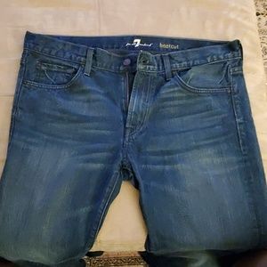 36 x 34 Seven For All Mankind Men's Bootcut Jeans